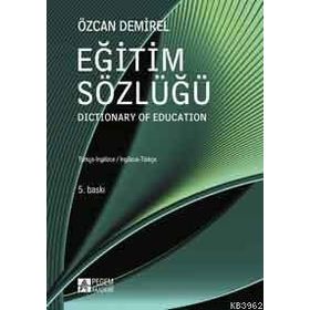 Eğitim Sözlüğü - Pegem Akademi Yayıncılık