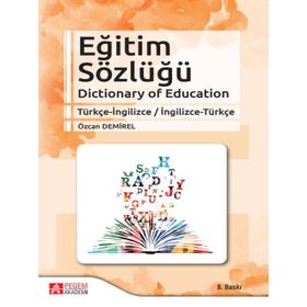 Eğitim Sözlüğü - Pegem Akademi Yayıncılık