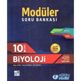Eğitim Vadisi 10. Sınıf Biyoloji Modüler Soru Bankası