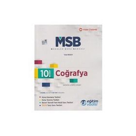 Eğitim Vadisi 10. Sınıf Modüler Coğrafya Soru Bankası