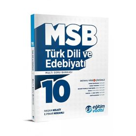 Eğitim Vadisi 10. Sınıf Türk Dili ve Edebiyatı MSB Multi Soru Bankası