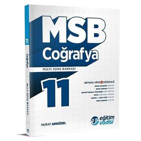 Eğitim Vadisi 11. Sınıf Coğrafya MSB Multi Soru Bankası
