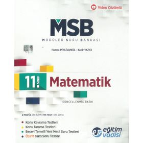 Eğitim Vadisi 11. Sınıf Matematik Modüler Soru Bankası