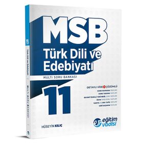 Eğitim Vadisi 11. Sınıf Türk Dili ve Edebiyatı MSB Multi Soru Bankası