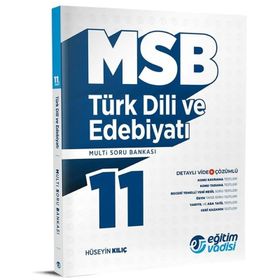 Eğitim Vadisi 11. Sınıf Türk Dili ve Edebiyatı MSB Multi Soru Bankası