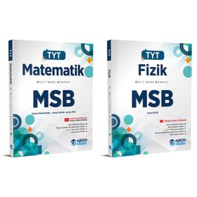 Eğitim Vadisi 2024 Tyt Matematik + Fizik Msb Multi Soru Bankası Seti 2 Kitap