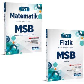 Eğitim Vadisi 2024 Tyt Matematik + Fizik Msb Multi Soru Bankası Seti 2 Kitap