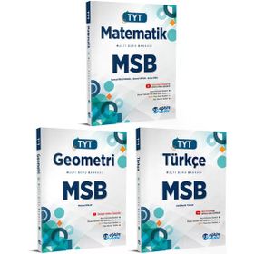 Eğitim Vadisi 2024 Tyt Matematik Türkçe Geometri Msb Multi Soru Bankası Seti
