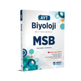 Eğitim Vadisi Ayt Biyoloji Msb Multi Soru Bankası 2023
