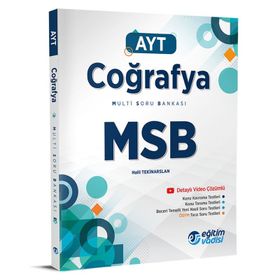 Eğitim Vadisi Ayt Coğrafya Multi Soru Bankası 2023