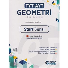 Eğitim Vadisi TYT AYT Geometri Start Serisi Soru Bankası Eğitim