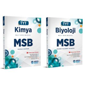 Eğitim Vadisi Tyt Kimya + Biyoloji Msb Multi Soru Bankası Seti 2 Kitap 2023