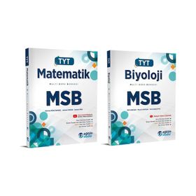 Eğitim Vadisi Tyt Matematik + Biyoloji Msb Multi Soru Bankası Seti 2 Kitap 2023
