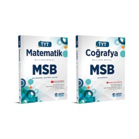 Eğitim Vadisi Tyt Matematik + Coğrafya Msb Multi Soru Bankası Seti 2 Kitap 2023