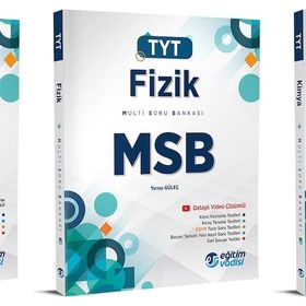 Eğitim Vadisi Tyt Matematik + Fizik + Kimya Msb Multi Soru Bankası Seti 3 Kitap 2023