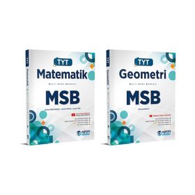 Eğitim Vadisi Tyt Matematik + Geometri Msb Multi Soru Bankası Seti 2 Kitap 2023