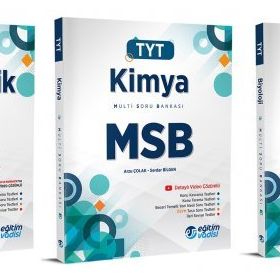 Eğitim Vadisi Tyt Matematik + Kimya + Biyoloji Msb Multi Soru Bankası Seti 3 Kitap 2023