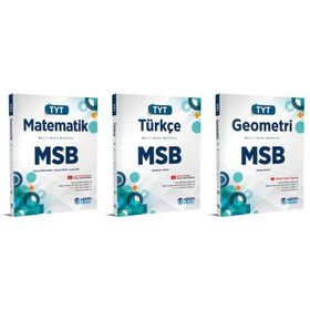 Eğitim Vadisi Tyt Matematik + Türkçe + Geometri Msb Multi Soru Bankası Seti 3 Kitap 2023