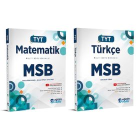 Eğitim Vadisi Tyt Matematik + Türkçe Msb Multi Soru Bankası Seti 2 Kitap 2023