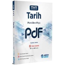 Eğitim Vadisi TYT Tarih Güncel PDF Planlı Ders Föyü