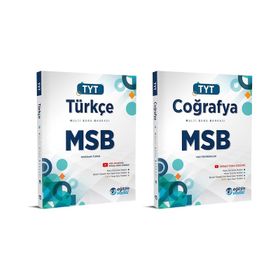 Eğitim Vadisi Tyt Türkçe + Coğrafya Msb Multi Soru Bankası Seti 2 Kitap 2023