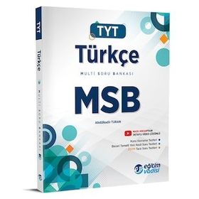Eğitim Vadisi Tyt Türkçe Msb Multi Soru Bankası 2023