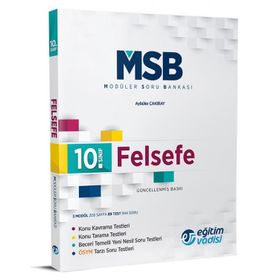 Eğitim Vadisi Yayınları 10. Sınıf Felsefe Modüler Soru Bankası