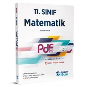 Eğitim Vadisi Yayınları 11.Sınıf PDF Matematik