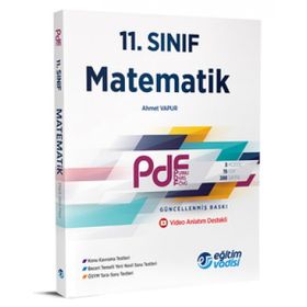 Eğitim Vadisi Yayınları 11.Sınıf PDF Matematik