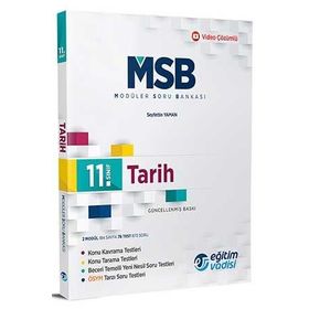Eğitim Vadisi Yayınları 11. Sınıf Tarih Modüler Soru Bankası