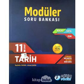 Eğitim Vadisi Yayınları 11. Sınıf Tarih Modüler Soru Bankası