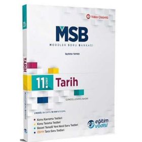Eğitim Vadisi Yayınları 11. Sınıf Tarih Modüler Soru Bankası