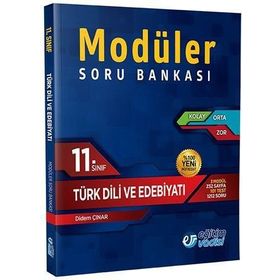 Eğitim Vadisi Yayınları 11.Sınıf Türk Dili Ve Edebiyatı Modüler Soru Bankası