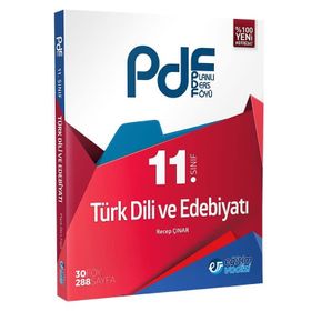 Eğitim Vadisi Yayınları 11. Sınıf Türk Dili ve Edebiyatı Planlı Ders Föyü