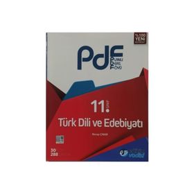 Eğitim Vadisi Yayınları 11. Sınıf Türk Dili ve Edebiyatı Planlı Ders Föyü