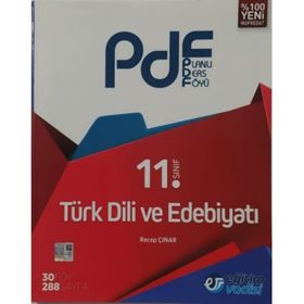 Eğitim Vadisi Yayınları 11. Sınıf Türk Dili ve Edebiyatı Planlı Ders Föyü