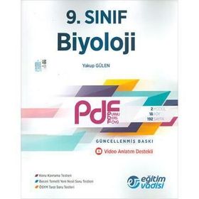 Eğitim Vadisi Yayınları 9.Sınıf Biyoloji PDF