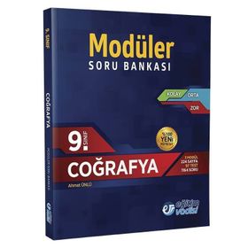 Eğitim Vadisi Yayınları 9. Sınıf Coğrafya Modüler Soru Bankası