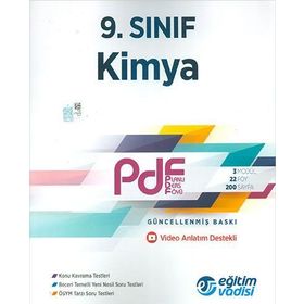 Eğitim Vadisi Yayınları 9.Sınıf PDF Kimya