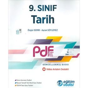 Eğitim Vadisi Yayınları 9.Sınıf PDF Tarih