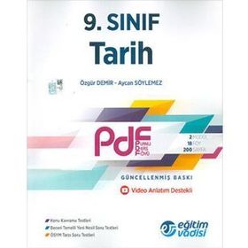 Eğitim Vadisi Yayınları 9.Sınıf PDF Tarih