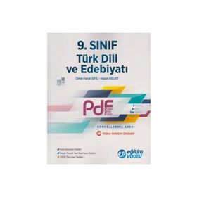 Eğitim Vadisi Yayınları 9.Sınıf PDF Türk Dili Ve Edebiyatı