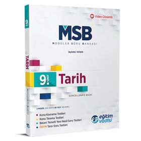 Eğitim Vadisi Yayınları 9. Sınıf Tarih Modüler Soru Bankası