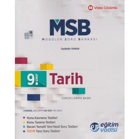 Eğitim Vadisi Yayınları 9. Sınıf Tarih Modüler Soru Bankası