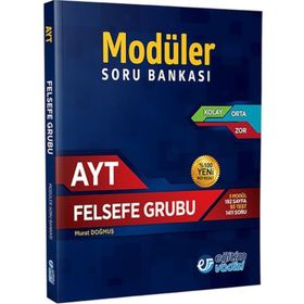 Eğitim Vadisi Yayınları AYT Felsefe Grubu Modüler Soru Bankası
