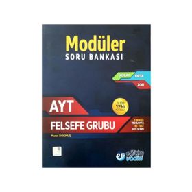 Eğitim Vadisi Yayınları AYT Felsefe Grubu Modüler Soru Bankası