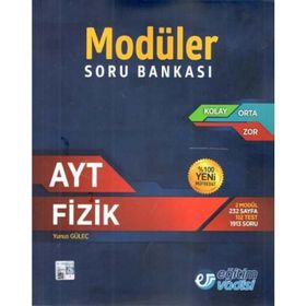 Eğitim Vadisi Yayınları AYT Fizik Modüler Soru Bankası