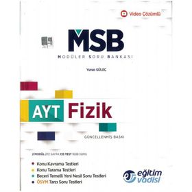 Eğitim Vadisi Yayınları AYT Fizik Modüler Soru Bankası