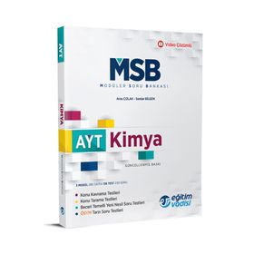 Eğitim Vadisi Yayınları AYT Kimya Modüler Soru Bankası