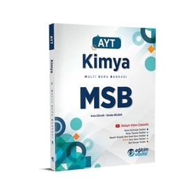 Eğitim Vadisi Yayınları AYT Kimya MSB Multi Soru Bankası Video Çözümlü